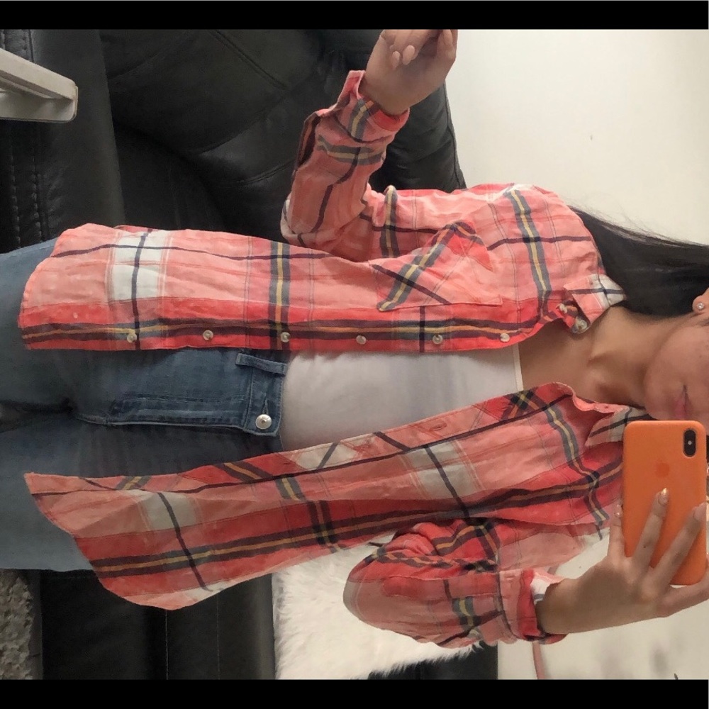 Arizona Boyfriend Fit Plaid Flannel